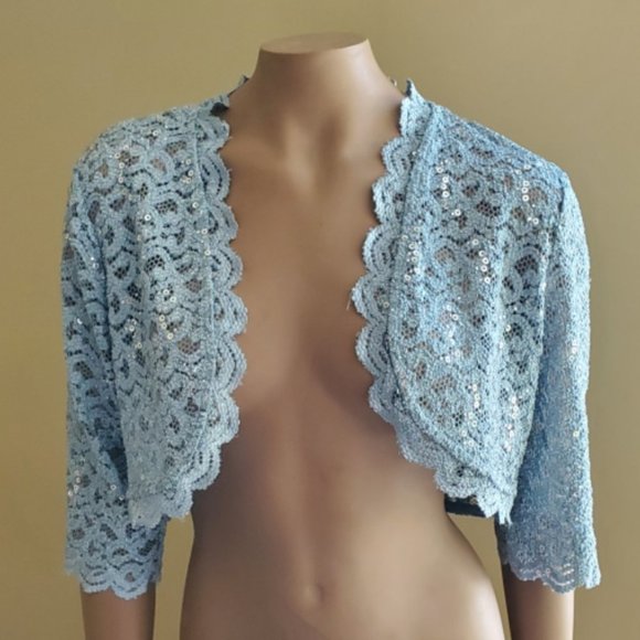 R & M  Collection Jackets & Blazers - Lace and Sequins Boleros
